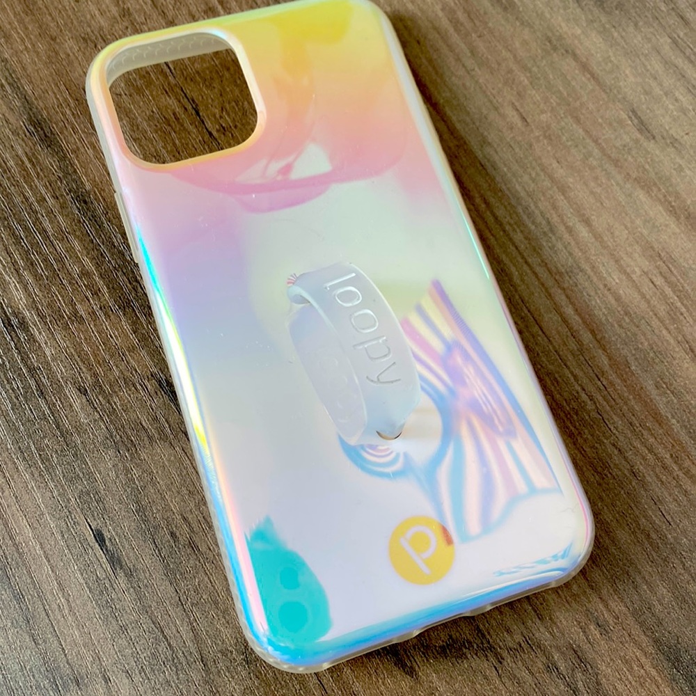 Loopy case iPhone 11 Pro iridescent limited edition